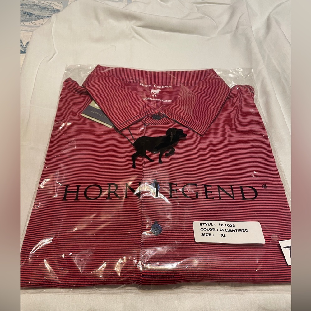 Horn Legend Performance Luxury Golf Shirt.